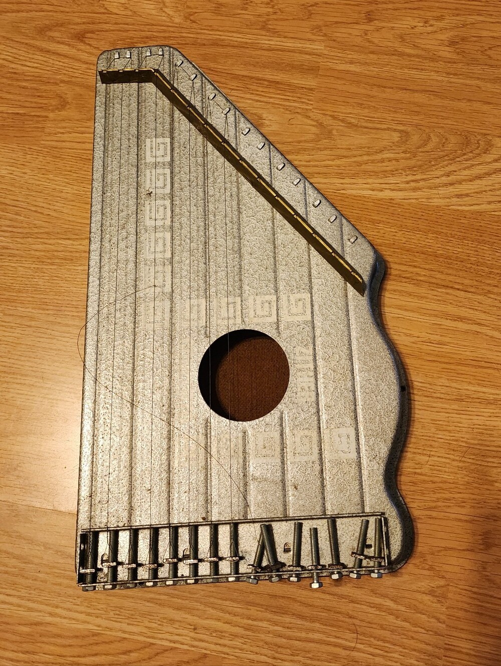 Vintage Concerto Junior Zither Lap Harp Cetra Concerto - Made in Italy